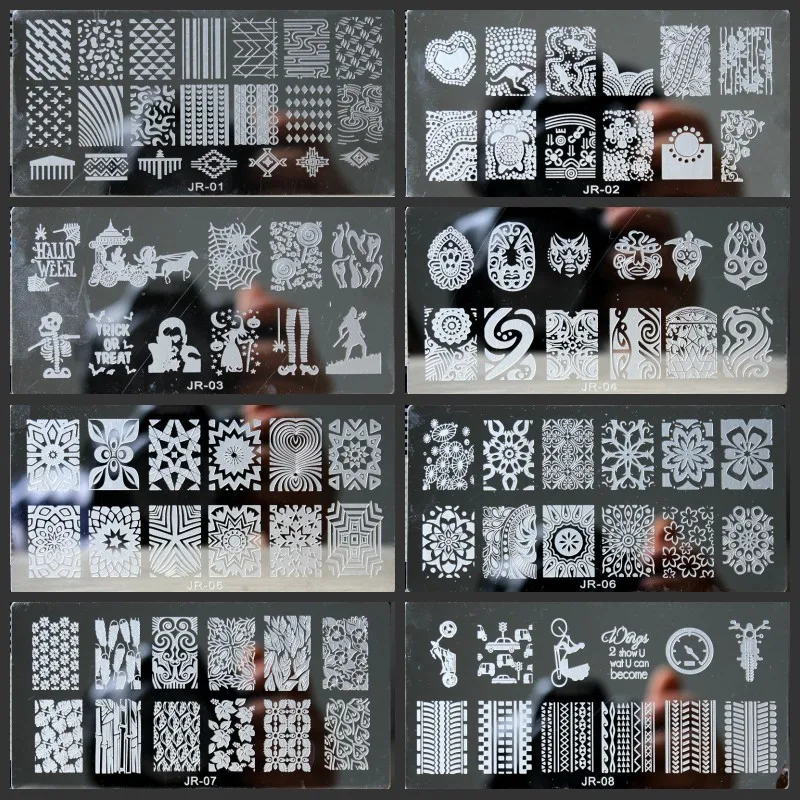 30pcs 6*12cm Nail Printing Plate 30 Styles Nail Stamping Plates Set Lace Flowers Steel Plate DIY Nail Art template Kits JR01-30#
30pcs 6*12cm Nail Printing Plate 30 Styles Nail Stamping Plates Set Lace Flowers Steel Plate DIY Nail Art template Kits JR01-30#