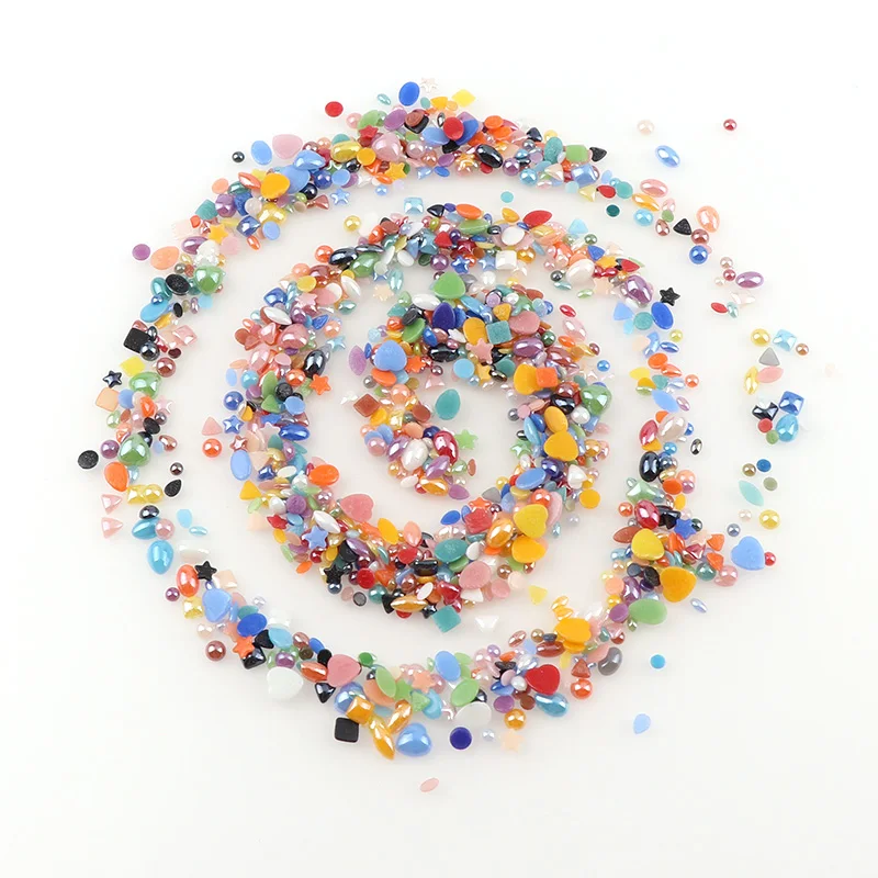 500Pcs/set Ceramic Beads Mix Style Round Star Square Drop Shape For DIY Craft Flatback Rhinestones Nail Art Crystal Accessories
500Pcs/set Ceramic Beads Mix Style Round Star Square Drop Shape For DIY Craft Flatback Rhinestones Nail Art Crystal Accessories