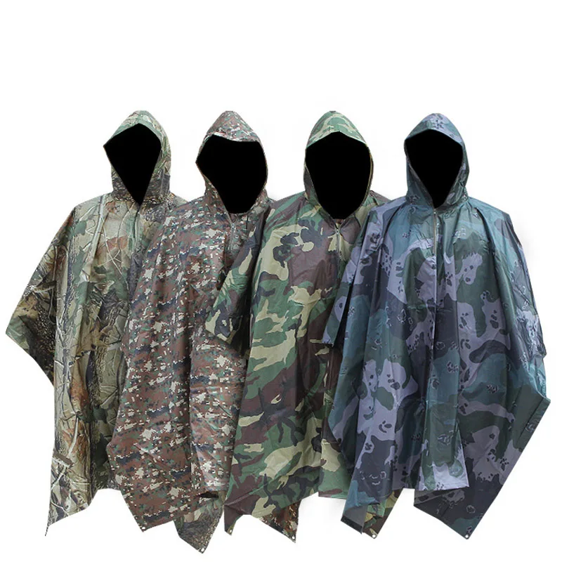 Men Women Multifunctional Camo Raincoats Rain Gear Adult Outdoor Supplies Military Impermeable Three In One Camping Fishing
Men Women Multifunctional Camo Raincoats Rain Gear Adult Outdoor Supplies Military Impermeable Three In One Camping Fishing