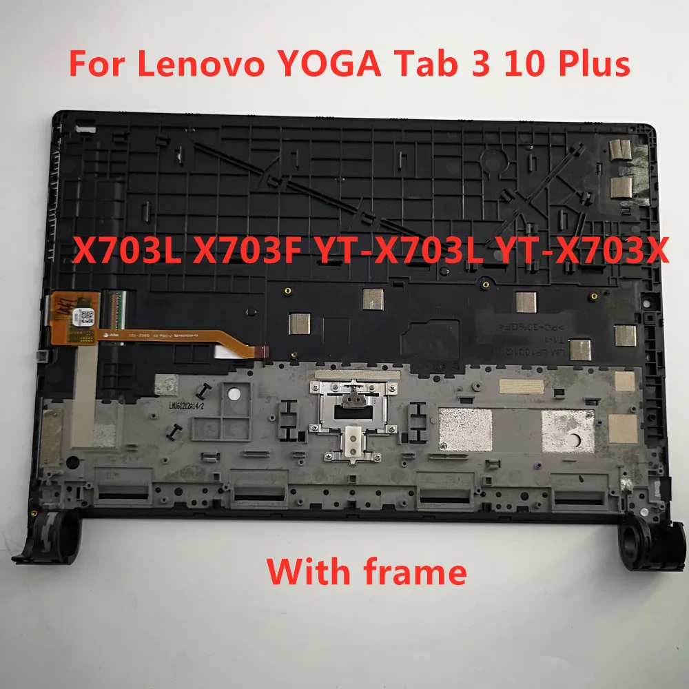 For Lenovo YOGA Tab 3 10 Plus X703L X703F YT-X703L YT-X703X LCD Display Matrix Screen Touch Panel Digitizer Assembly with frame
For Lenovo YOGA Tab 3 10 Plus X703L X703F YT-X703L YT-X703X LCD Display Matrix Screen Touch Panel Digitizer Assembly with frame