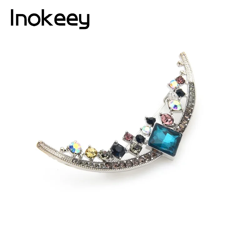 Inokeey Multicolor Rhinestone Moon Crescent Brooch Pins Fashion Jewelry Gift For Women And Children
Inokeey Multicolor Rhinestone Moon Crescent Brooch Pins Fashion Jewelry Gift For Women And Children