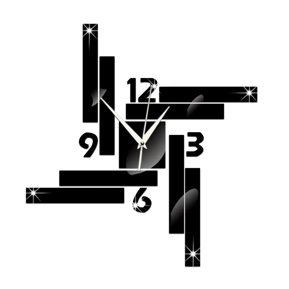 3D MIRROR CLOCK (8)