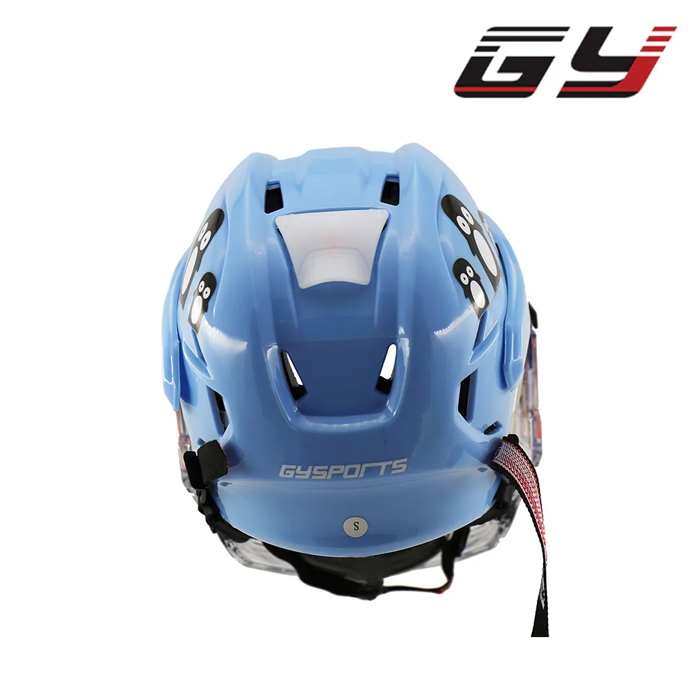 2018-chidren-hockey helmet-penguin-blue-3