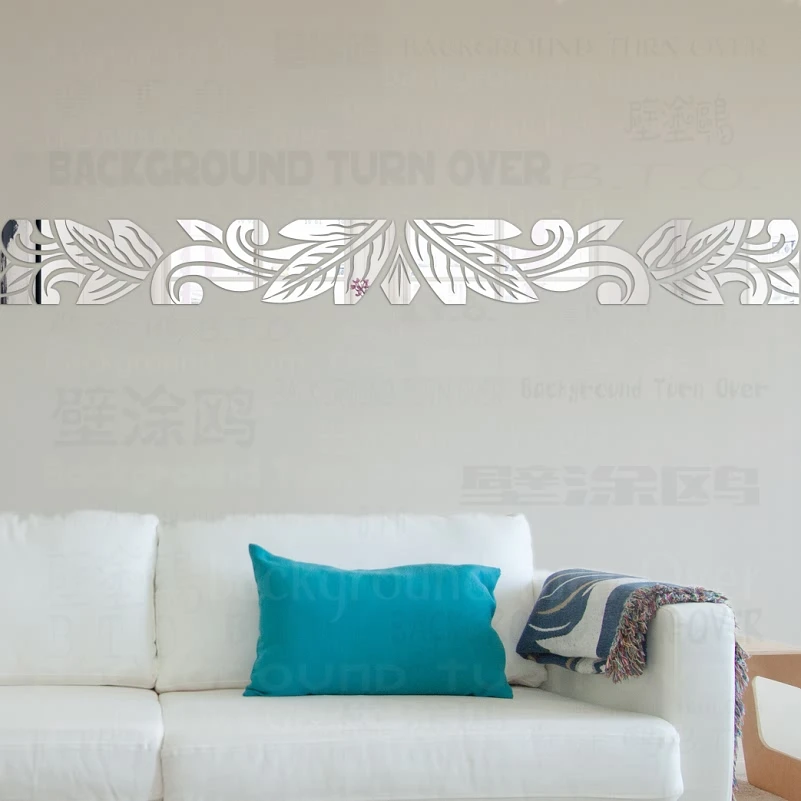 Mirror Wall Stickers Sticker Room Decoration Decor Home Bedroom For Kids Modern Leaf Plant Frieze Listello Border R039
Mirror Wall Stickers Sticker Room Decoration Decor Home Bedroom For Kids Modern Leaf Plant Frieze Listello Border R039