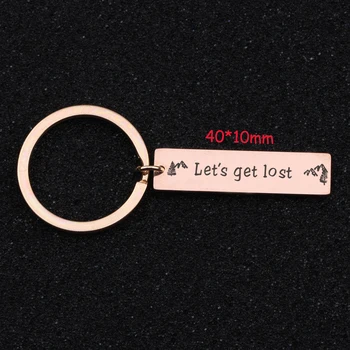 Stick Figure Mountains Hand Stamped Let's Get Lost Keychain For Traveler Jewelry Gift New Fashion Key Fobs Charm Holder
Stick Figure Mountains Hand Stamped Let's Get Lost Keychain For Traveler Jewelry Gift New Fashion Key Fobs Charm Holder