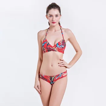 1880 Sexy Swimsuit Low Waist Cut Out Bathing Suit Leaf Print Swimwear Beach Wear Female Brazilian Bikini Set Women Biquini
1880 Sexy Swimsuit Low Waist Cut Out Bathing Suit Leaf Print Swimwear Beach Wear Female Brazilian Bikini Set Women Biquini