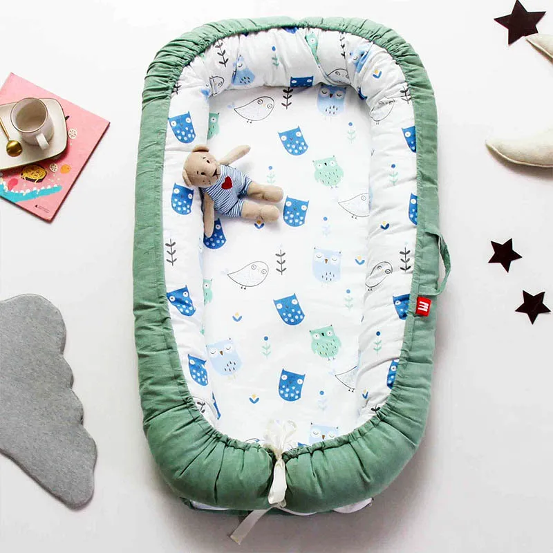 Removable Playpen Crib for Baby Nest Bed Newborn Bassinet Cotton Infant Cradle Travel Cot 90x55cm
Removable Playpen Crib for Baby Nest Bed Newborn Bassinet Cotton Infant Cradle Travel Cot 90x55cm