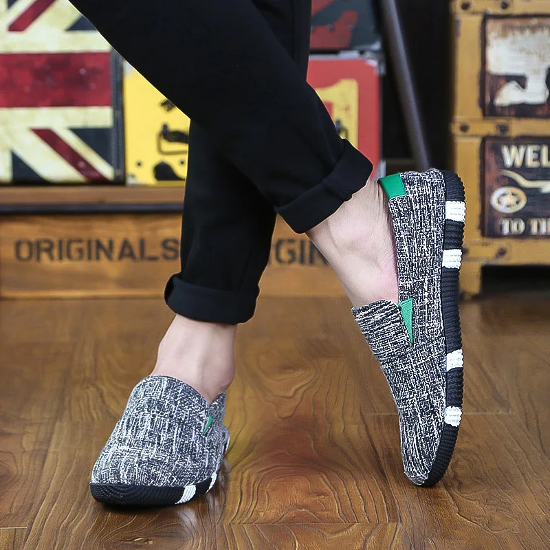 WENYUJH 2019 New Fashion Linen Canvas Men's Loafers Korean Casual Flat Shoes Men's Driving Set Foot Shoes Men Autumn Shoes
WENYUJH 2019 New Fashion Linen Canvas Men's Loafers Korean Casual Flat Shoes Men's Driving Set Foot Shoes Men Autumn Shoes