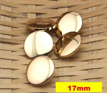 Free ship!100pc!17mm Gold color metal mirror coat buttons/ Luxurious fashion shank button
Free ship!100pc!17mm Gold color metal mirror coat buttons/ Luxurious fashion shank button