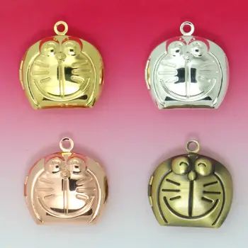 2pcs KT Cat/Ding Dang Cat Photo Locket Pendants 24*26MM DIY Jewelry Fittings Antique Bronze-Gunmetal Black-Silver
2pcs KT Cat/Ding Dang Cat Photo Locket Pendants 24*26MM DIY Jewelry Fittings Antique Bronze-Gunmetal Black-Silver