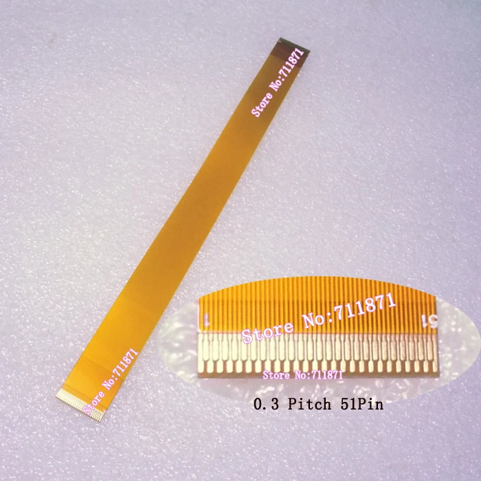 200mm 0.3 Pitch 51P FFC FPC Line Cable Spacing 0.3mm 51Pin Flexible Printed Circuit 0.3 Pitch 51Pin FPC Line 51P Robbin cable
200mm 0.3 Pitch 51P FFC FPC Line Cable Spacing 0.3mm 51Pin Flexible Printed Circuit 0.3 Pitch 51Pin FPC Line 51P Robbin cable