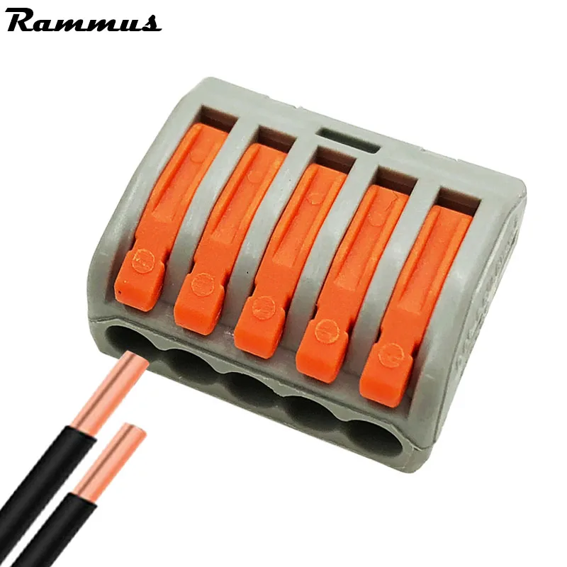 10pcs/Set PCT-212/213/215 Universal Compact Wire Wiring Connector 2/3/5 pin Conductor Terminal Block Lever 0.08-2.5mm2(4.0mm)
10pcs/Set PCT-212/213/215 Universal Compact Wire Wiring Connector 2/3/5 pin Conductor Terminal Block Lever 0.08-2.5mm2(4.0mm)