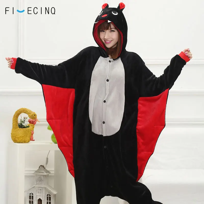 Cartoon Animal Bat Cosplay Costume Women Men Adult Pajamas Holidays Festival Party Suit Girls Black Red Bat Wing Jumpsuit Pijama
Cartoon Animal Bat Cosplay Costume Women Men Adult Pajamas Holidays Festival Party Suit Girls Black Red Bat Wing Jumpsuit Pijama