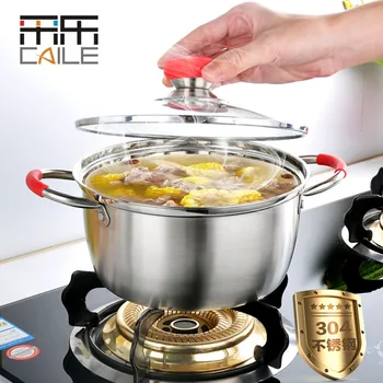 New Fashion Stainless Steel One/Two Layer Cooking Pot Stockpot Gas Induction Cooker Durable Soup Pots
New Fashion Stainless Steel One/Two Layer Cooking Pot Stockpot Gas Induction Cooker Durable Soup Pots