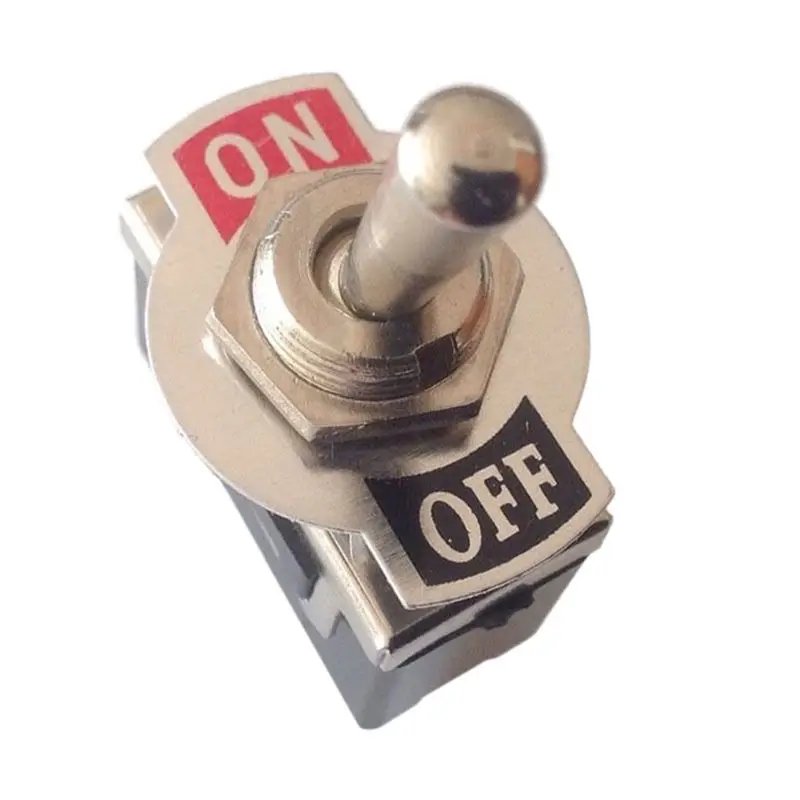 New 12V Heavy Metal SPST MDAU Switch Duty Toggle Flick Switch ON/OFF Car Dash Light
New 12V Heavy Metal SPST MDAU Switch Duty Toggle Flick Switch ON/OFF Car Dash Light