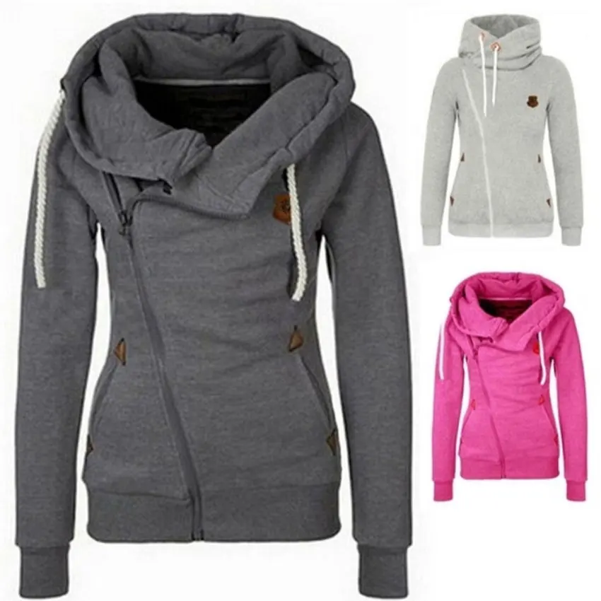 2018 Women's Sports Zipper Running Hoodie Coat Fleeces Hooded Candy Colors Solid Sweatshirt Long Sleeve Zip Up Clothing
2018 Women's Sports Zipper Running Hoodie Coat Fleeces Hooded Candy Colors Solid Sweatshirt Long Sleeve Zip Up Clothing