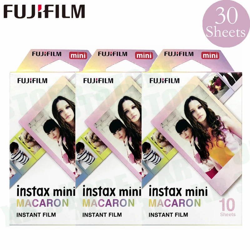 Fujifilm Instax Mini 8 9 Film Macaroon Fuji Instant Photo Paper 30 Sheets For 70 7s 50s 50i 90 25 Share SP-1 2 Lomo Camera
Fujifilm Instax Mini 8 9 Film Macaroon Fuji Instant Photo Paper 30 Sheets For 70 7s 50s 50i 90 25 Share SP-1 2 Lomo Camera