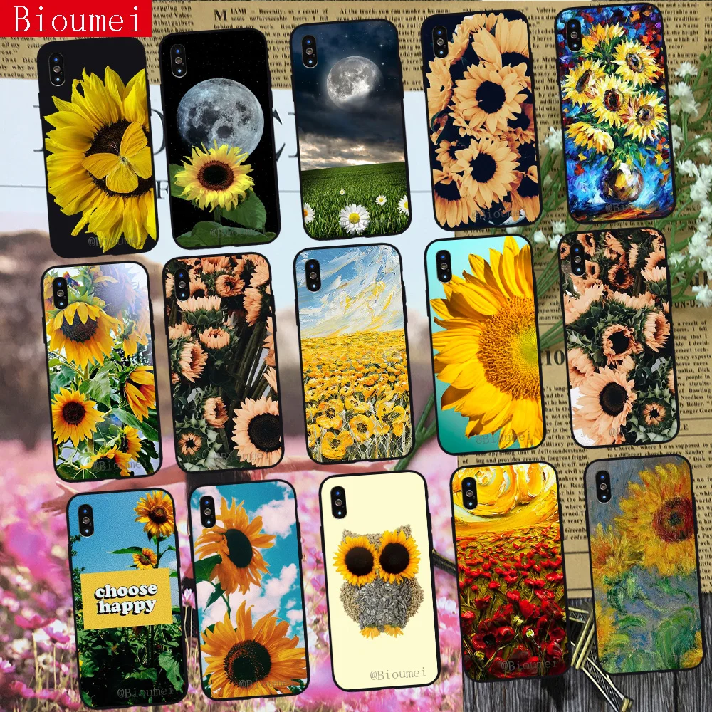 Mobile phone Case for iphone XR XS XS Max beautiful sunflower Soft TPU Cover Coque for iphone 7 8 5 5S 6 6S Plus X 38
Mobile phone Case for iphone XR XS XS Max beautiful sunflower Soft TPU Cover Coque for iphone 7 8 5 5S 6 6S Plus X 38