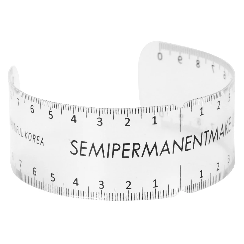 1pc Reusable Semi Permanent Eyebrow Ruler Measure Tool Eyebrow Guide Ruler Microblading Calliper Stencil Makeup Tools for Sale
1pc Reusable Semi Permanent Eyebrow Ruler Measure Tool Eyebrow Guide Ruler Microblading Calliper Stencil Makeup Tools for Sale