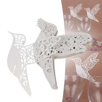 New Fashion 50PCS/Pack Creative Bird Paper Wine Glass Place Card Wedding Party Decoration #87933
New Fashion 50PCS/Pack Creative Bird Paper Wine Glass Place Card Wedding Party Decoration #87933