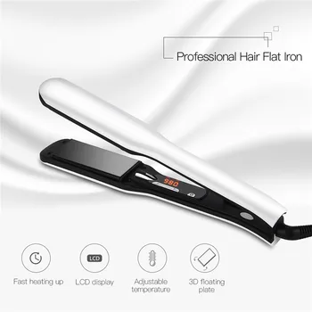 LCD Digital Temperature Control Keratin Straightening Iron Flat Chapinha Ionic Hair Straightener Electric Irons Styling Tools
LCD Digital Temperature Control Keratin Straightening Iron Flat Chapinha Ionic Hair Straightener Electric Irons Styling Tools