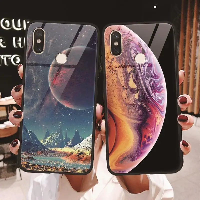 Tempered Glass Case For Xiaomi Mi 9 8 9T Pro A1 A2 Lite Explorer SE Mix 2 2S 5 5S 6 Space Cases Cover Coque For Mi Pocophone F1
Tempered Glass Case For Xiaomi Mi 9 8 9T Pro A1 A2 Lite Explorer SE Mix 2 2S 5 5S 6 Space Cases Cover Coque For Mi Pocophone F1