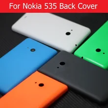 Coque arrière pour Microsoft lumia nokia 535, boîtier de batterie sans logo + 1 film d'écran=