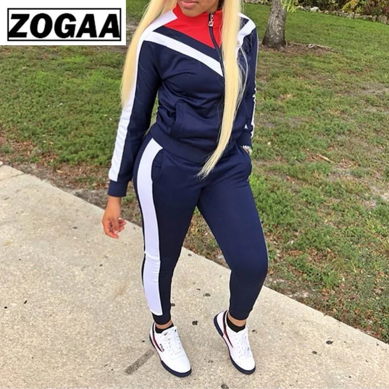 ZOGGA 2PCS Women Sportswear Casual Long Sleeve Gym Clothing Spring Tracksuit Yoga Set Fitness Clothing Zipper Sport Clothing
ZOGGA 2PCS Women Sportswear Casual Long Sleeve Gym Clothing Spring Tracksuit Yoga Set Fitness Clothing Zipper Sport Clothing