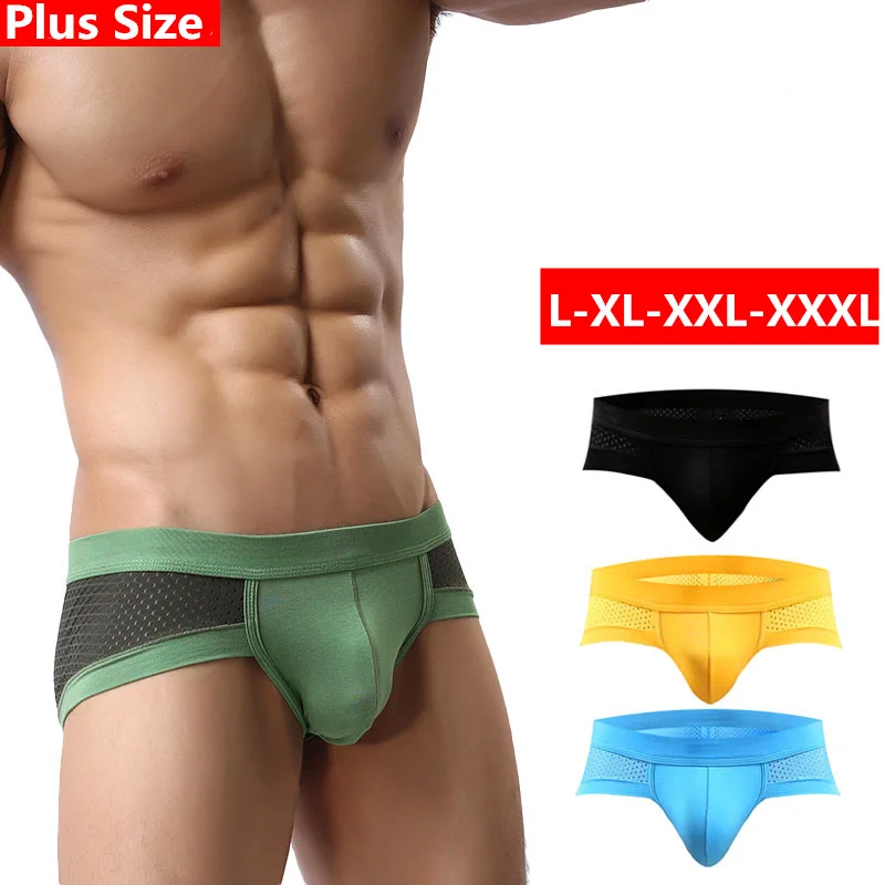 Men's U convex Small hole Hollow out Ventilation Mesh Male panties sexy Triangle Underpants man breathable thin Briefs L-XXXL
Men's U convex Small hole Hollow out Ventilation Mesh Male panties sexy Triangle Underpants man breathable thin Briefs L-XXXL