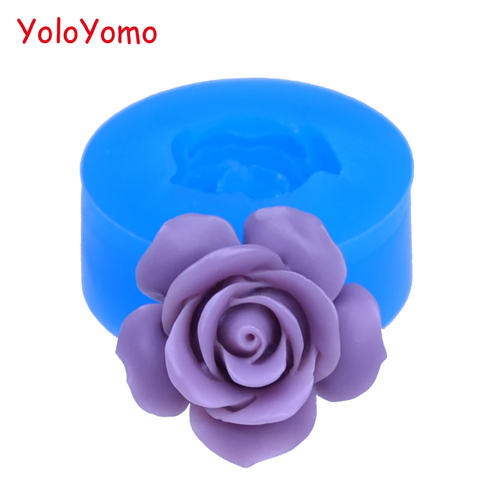 H044YL 20.9mm Rose Flower Silicone Mold - for Cake Decoration, Fondant, Sugarcraft, Scrapbooking, Chocolate, Resin Clay, Jewelry
H044YL 20.9mm Rose Flower Silicone Mold - for Cake Decoration, Fondant, Sugarcraft, Scrapbooking, Chocolate, Resin Clay, Jewelry