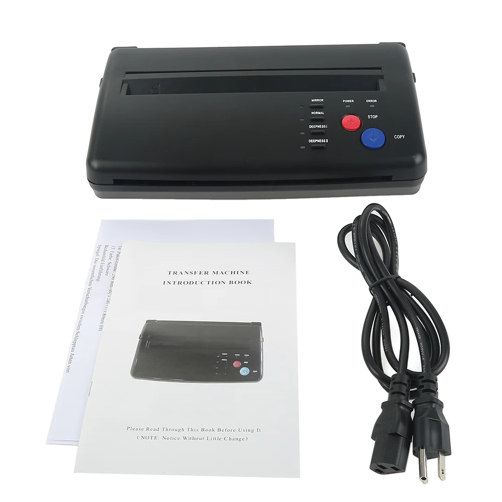 New Tattoo Stencil Transfer Flash Copier Thermal Hectograph Printer Machine CIS Scan Black Color US UK AU EU Plug Available
New Tattoo Stencil Transfer Flash Copier Thermal Hectograph Printer Machine CIS Scan Black Color US UK AU EU Plug Available