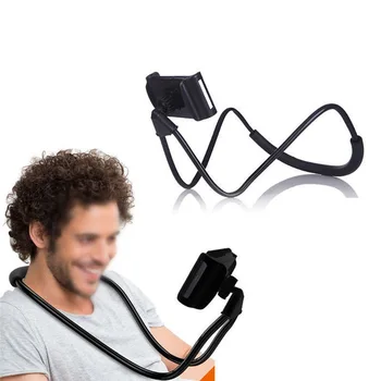 100pcs Lazy Bracket neck phone holder Universal 360 Degree Rotation Stand Stents Table Clip Bed for phone 7 x Samsung
100pcs Lazy Bracket neck phone holder Universal 360 Degree Rotation Stand Stents Table Clip Bed for phone 7 x Samsung