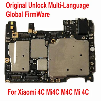 Original Multi-Language Unlock MainBoard For Xiaomi 4C Mi4C M4C Motherboard Global FirmWare Chips Logic Fee Board Flex Cable 
Original Multi-Language Unlock MainBoard For Xiaomi 4C Mi4C M4C Motherboard Global FirmWare Chips Logic Fee Board Flex Cable