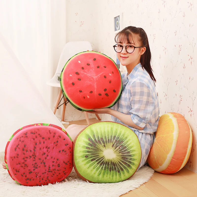 Foam Balls Fruits Round Spandex Pillow Decor Seat Cushion Kiwi Orange Dragon Fruit Watermelon Kids Sofa Chair Throw Pillow 38cm 
Foam Balls Fruits Round Spandex Pillow Decor Seat Cushion Kiwi Orange Dragon Fruit Watermelon Kids Sofa Chair Throw Pillow 38cm