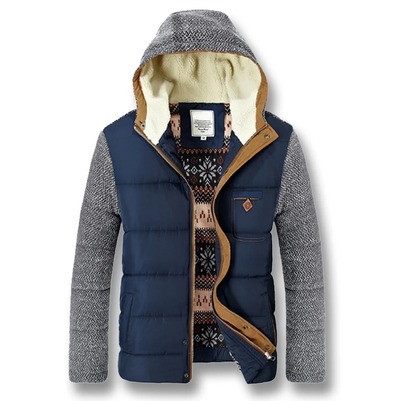 iSurvivor 2019 Men Winter Patchwork Thick Hooded Jackets Coats Male Casual Fashion Slim Fit Large Size Thick Zipper Jackets Men
iSurvivor 2019 Men Winter Patchwork Thick Hooded Jackets Coats Male Casual Fashion Slim Fit Large Size Thick Zipper Jackets Men