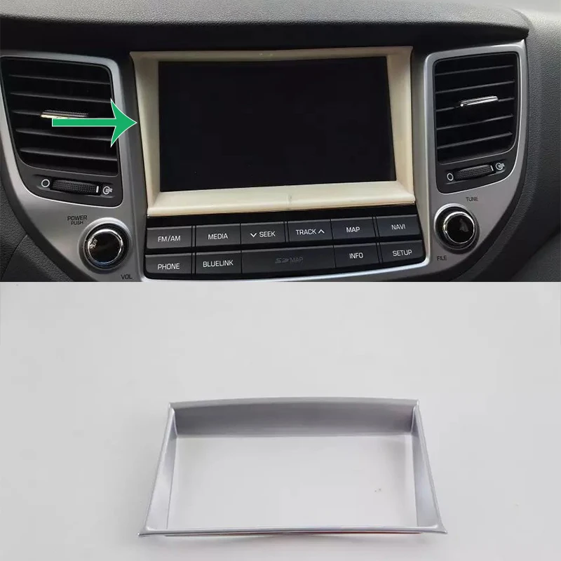 Car Accessories Interior Decoration ABS Dashboard GPS Navigation Cover Trim For Hyundai Tucson 2015 Car-styling
Car Accessories Interior Decoration ABS Dashboard GPS Navigation Cover Trim For Hyundai Tucson 2015 Car-styling