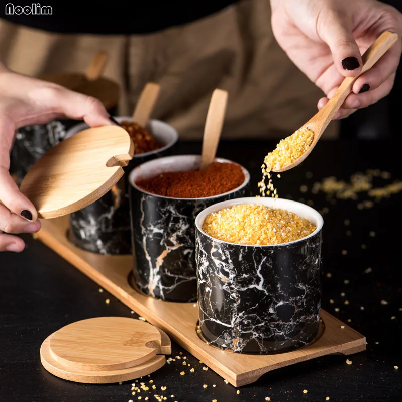 Nordic Ceramic Seasoning Jar Set Creative Marbling Salt Pepper Shakers Spice Jar Soy Sauce Bottle Household Kitchen Supplies
Nordic Ceramic Seasoning Jar Set Creative Marbling Salt Pepper Shakers Spice Jar Soy Sauce Bottle Household Kitchen Supplies