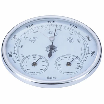 1PC NEW Wall Mounted Household Thermometer Hygrometer High Accuracy Pressure Gauge Air Weather Instrument Barometers
1PC NEW Wall Mounted Household Thermometer Hygrometer High Accuracy Pressure Gauge Air Weather Instrument Barometers