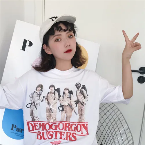 Character Letter Printed Casual White Basic Loose Casual Basic All Match 2019 New Spring Female Women T-shirts
Character Letter Printed Casual White Basic Loose Casual Basic All Match 2019 New Spring Female Women T-shirts