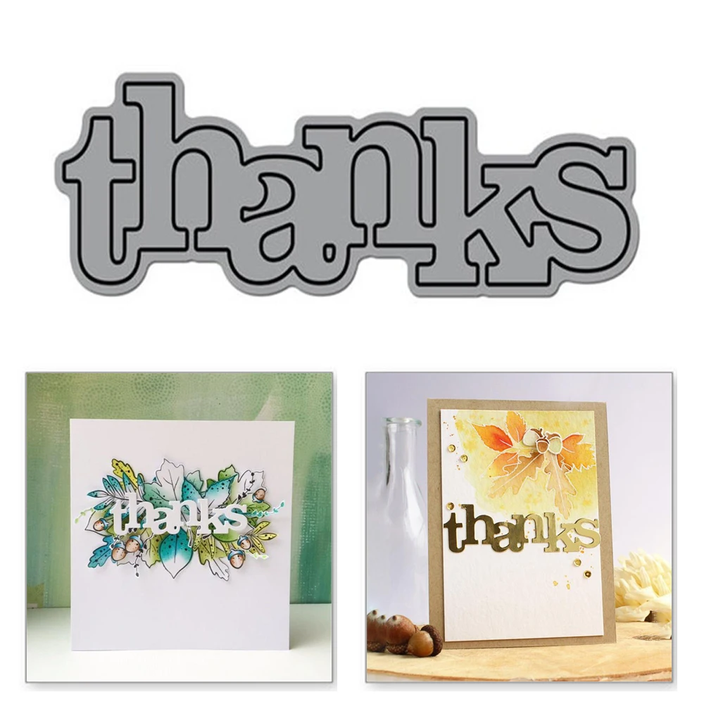 YaMinSanNiO Thanks Letter Metal Cutting Dies Word Scrapbooking For Making Cards Album Decorative Embossing DIY Crafts Stencils
YaMinSanNiO Thanks Letter Metal Cutting Dies Word Scrapbooking For Making Cards Album Decorative Embossing DIY Crafts Stencils