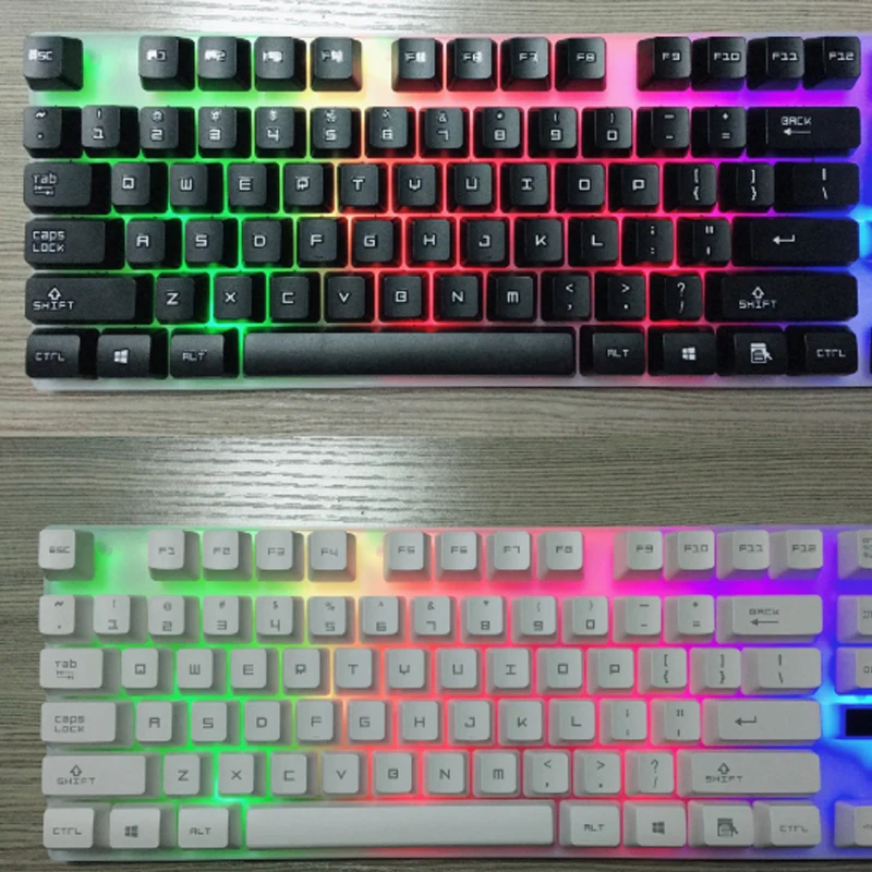 Huppgou Wired usb light keyboard and mouse set computer mechanical backlight keyboard mouse colorful laser carving characters
Huppgou Wired usb light keyboard and mouse set computer mechanical backlight keyboard mouse colorful laser carving characters