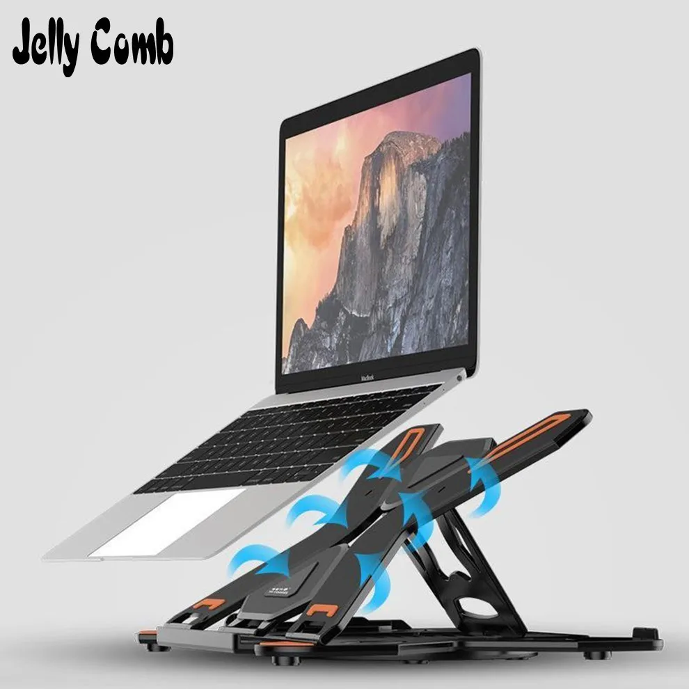 Jelly Comb Cooler Laptop Stand 8 Heights Adjustable Laptop Holder Heat Dissipation Stand Desktop Folding Portable Notebook Stand
Jelly Comb Cooler Laptop Stand 8 Heights Adjustable Laptop Holder Heat Dissipation Stand Desktop Folding Portable Notebook Stand