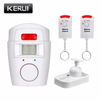 Home Security PIR MP Alert Infrared Sensor Anti-theft Motion Detector Alarm Monitor Wireless Alarm system+2 remote controller image