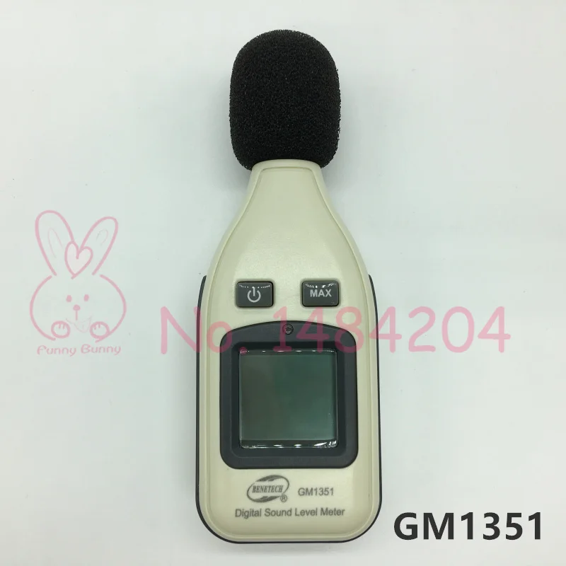 Digital Sound Level Meter GM1351 Benetech 30~130 dBA Small Portable Voice Testing Noise Examin
Digital Sound Level Meter GM1351 Benetech 30~130 dBA Small Portable Voice Testing Noise Examin