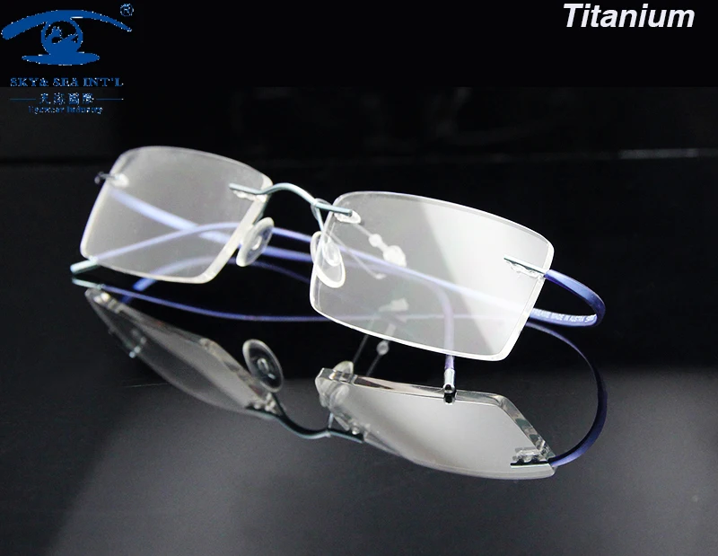 Ultra-light Memory Titanium Glasses Frame Men Rimless Myopia Glasses in Optical Lens Rx Prescription Eyeglasses Frames
Ultra-light Memory Titanium Glasses Frame Men Rimless Myopia Glasses in Optical Lens Rx Prescription Eyeglasses Frames