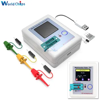 LCR-TC1 1.8 inch 160*128 Colorful Display Multifunctional TFT Backlight Transistor Tester for Diode Triode Capacitor Resistor
LCR-TC1 1.8 inch 160*128 Colorful Display Multifunctional TFT Backlight Transistor Tester for Diode Triode Capacitor Resistor