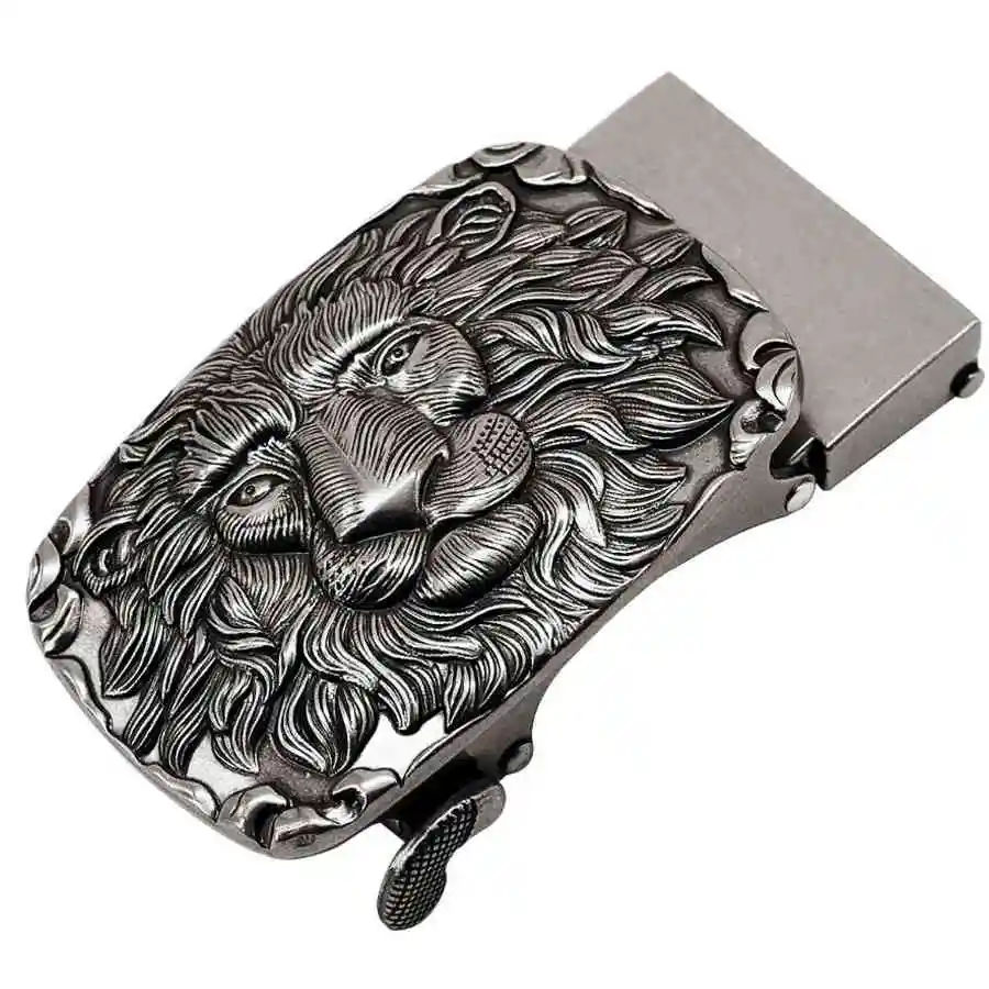 NEW Vintage Buckle Belt Buckle Fashion Automatic Buckle Men's Solid Buckle Automatic Ratchet Leather Belt Suit for :3.3-3.6cm
NEW Vintage Buckle Belt Buckle Fashion Automatic Buckle Men's Solid Buckle Automatic Ratchet Leather Belt Suit for :3.3-3.6cm