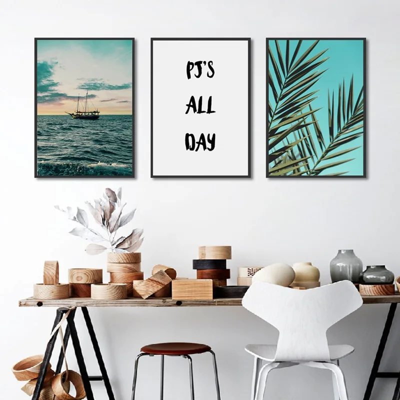 Tropical Decoration Scandinavian Palm Tree Canvas Painting Landscape Poster Motivation Nordic Wall Art Print Decorative Picture
Tropical Decoration Scandinavian Palm Tree Canvas Painting Landscape Poster Motivation Nordic Wall Art Print Decorative Picture