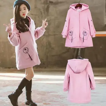 2020 Toddler Girls Wool Coats Winter Parkas Jackets Winter Kids Warm Thicken Woolen Long Coats For Teenage Girls Christmas Gift
2020 Toddler Girls Wool Coats Winter Parkas Jackets Winter Kids Warm Thicken Woolen Long Coats For Teenage Girls Christmas Gift
