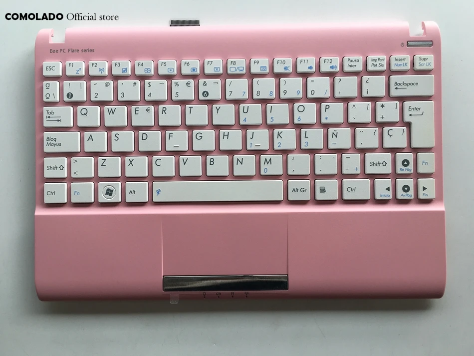 SP Spanish keyboard for ASUS Eee pc 1025 1025C 1025CE with pink frame keyboard SP Layout
SP Spanish keyboard for ASUS Eee pc 1025 1025C 1025CE with pink frame keyboard SP Layout